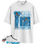 Jordan 9 Retro Powder Blue Match Shirts, Martin GD Steppin To Match Jordan 9 Retro Powder Blue
