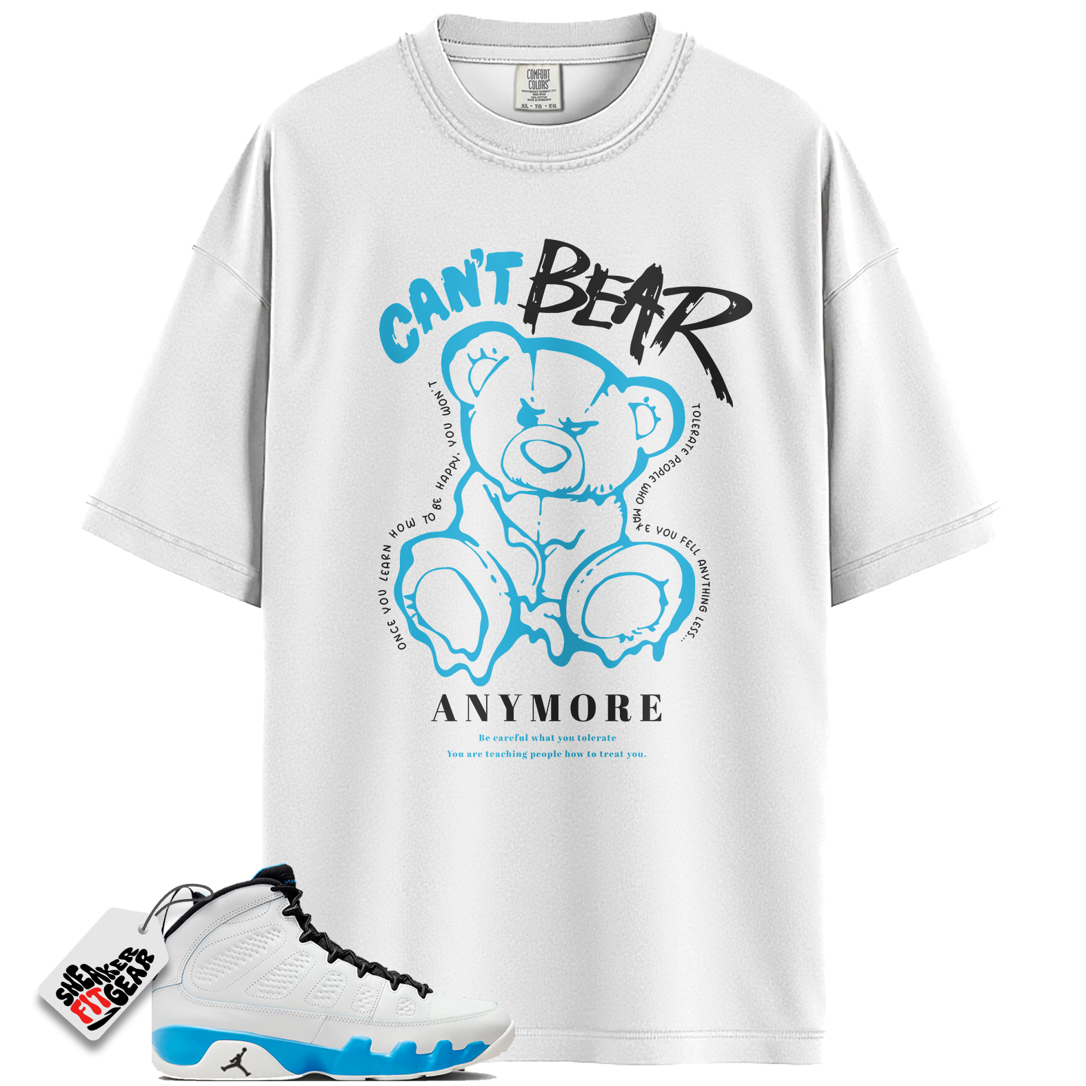 Jordan 9 Retro Cool Grey (2025) Match Shirts, Nothing Changes T-Shirt To Match Jordan 9 Retro Cool Grey (2025)