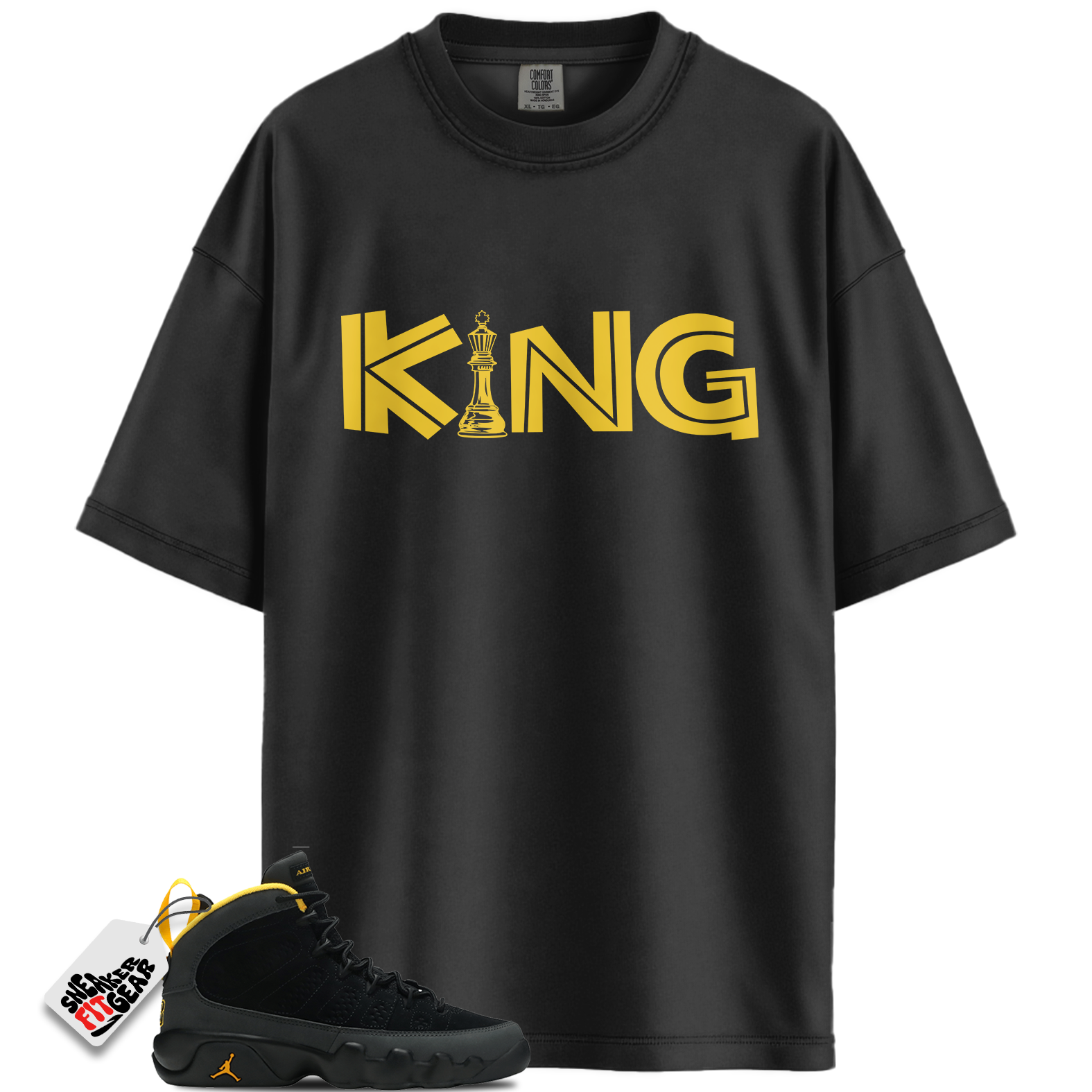 Jordan 9 Retro Cool Grey (2025) Match Shirts, FINSTER To Match Jordan 9 Retro Cool Grey (2025) Main image