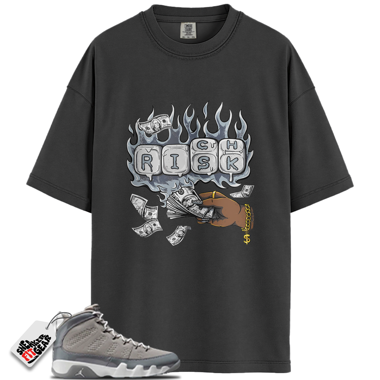 Jordan 9 Retro Cool Grey (2025) Match Shirts, CHONGO To Match Jordan 9 Retro Cool Grey (2025) Main image