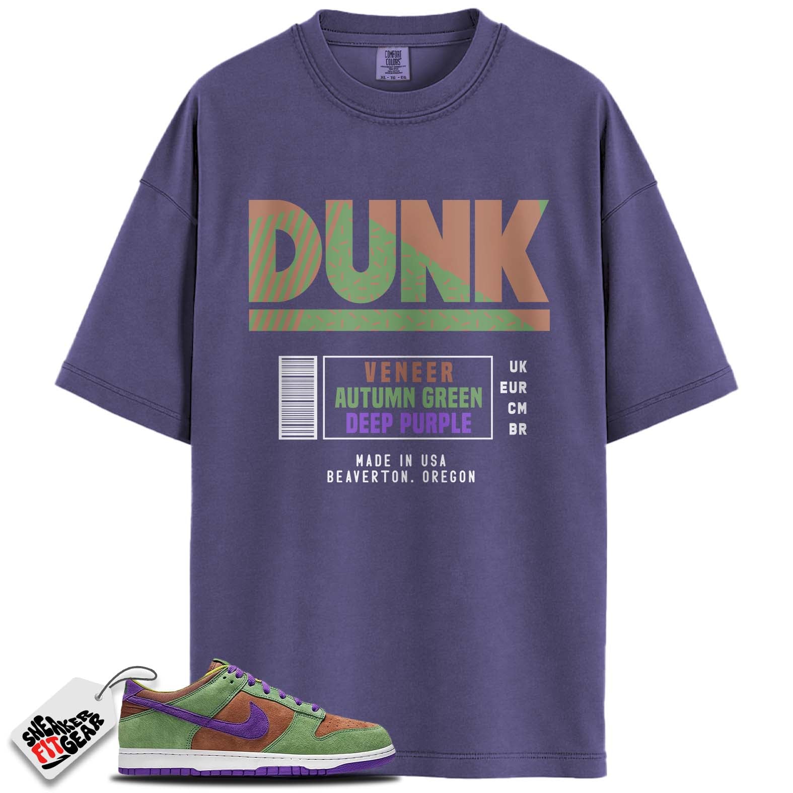 Dunk Low Veneer Match Shirts, DUNK To Match Dunk Low Veneer