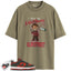 Dunk Low Mystic Red Cargo Khaki Match Shirts, ELMSTREET To Match Dunk Low Mystic Red Cargo Khaki