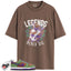 Dunk Low Veneer Match Shirts, LEGENDS NEVER DIE To Match Dunk Low Veneer
