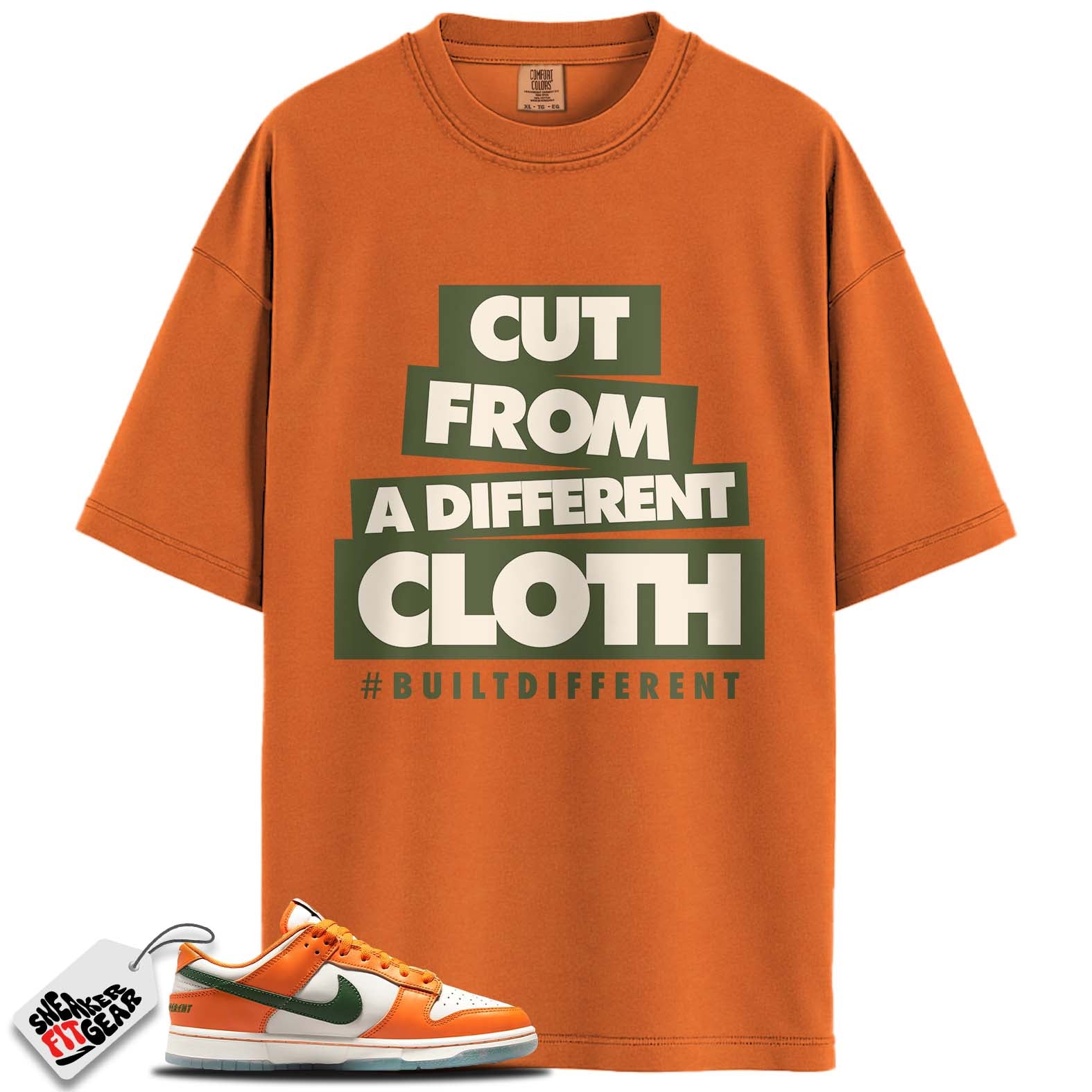 Dunk Low FAMU Florida A&M University Match Shirts, #BUILTDIFFERENT To Match Dunk Low FAMU Florida A&M University Main image