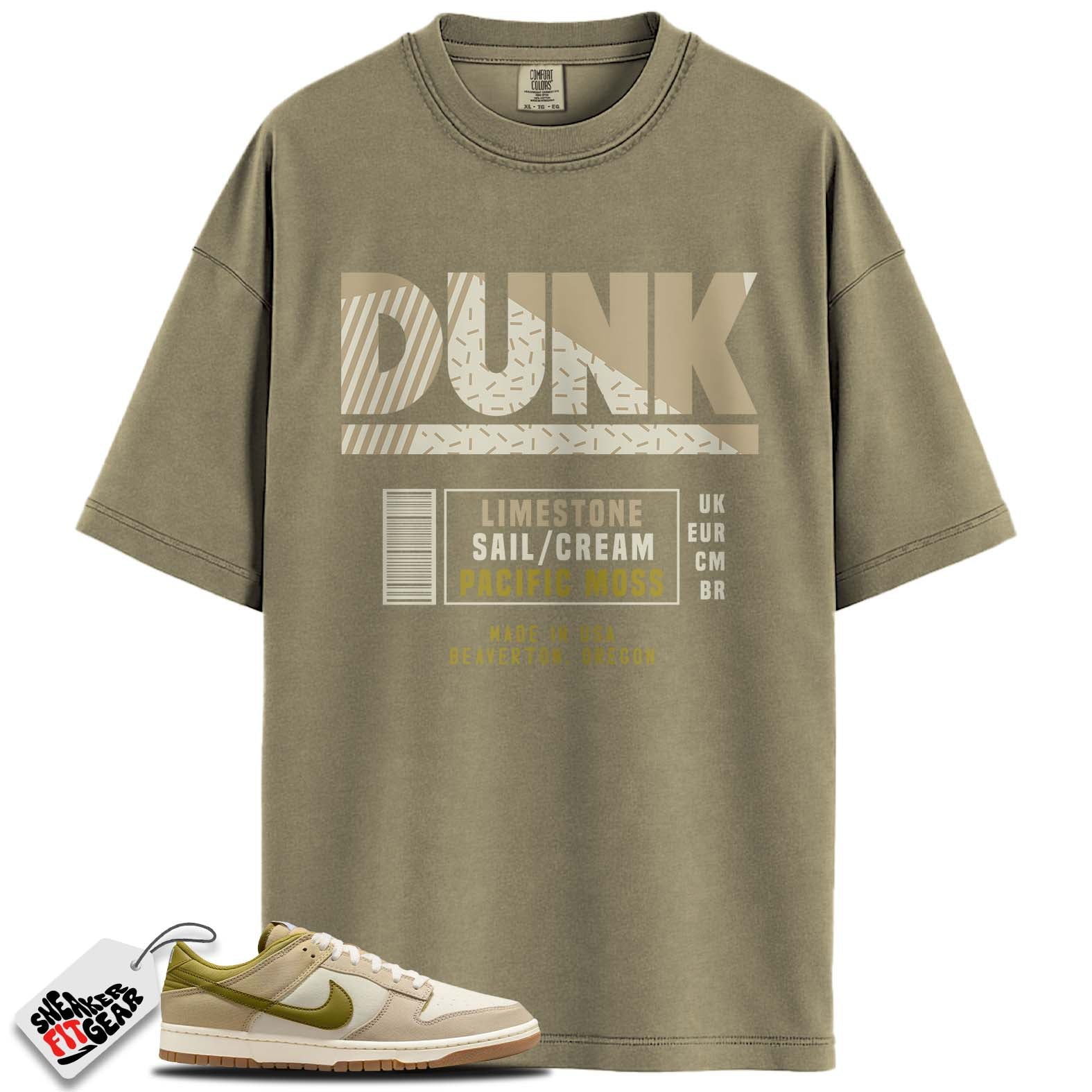 Dunk Low Since 72 Pacific Moss Match Shirts, DUNK To Match Dunk Low Since 72 Pacific Moss
