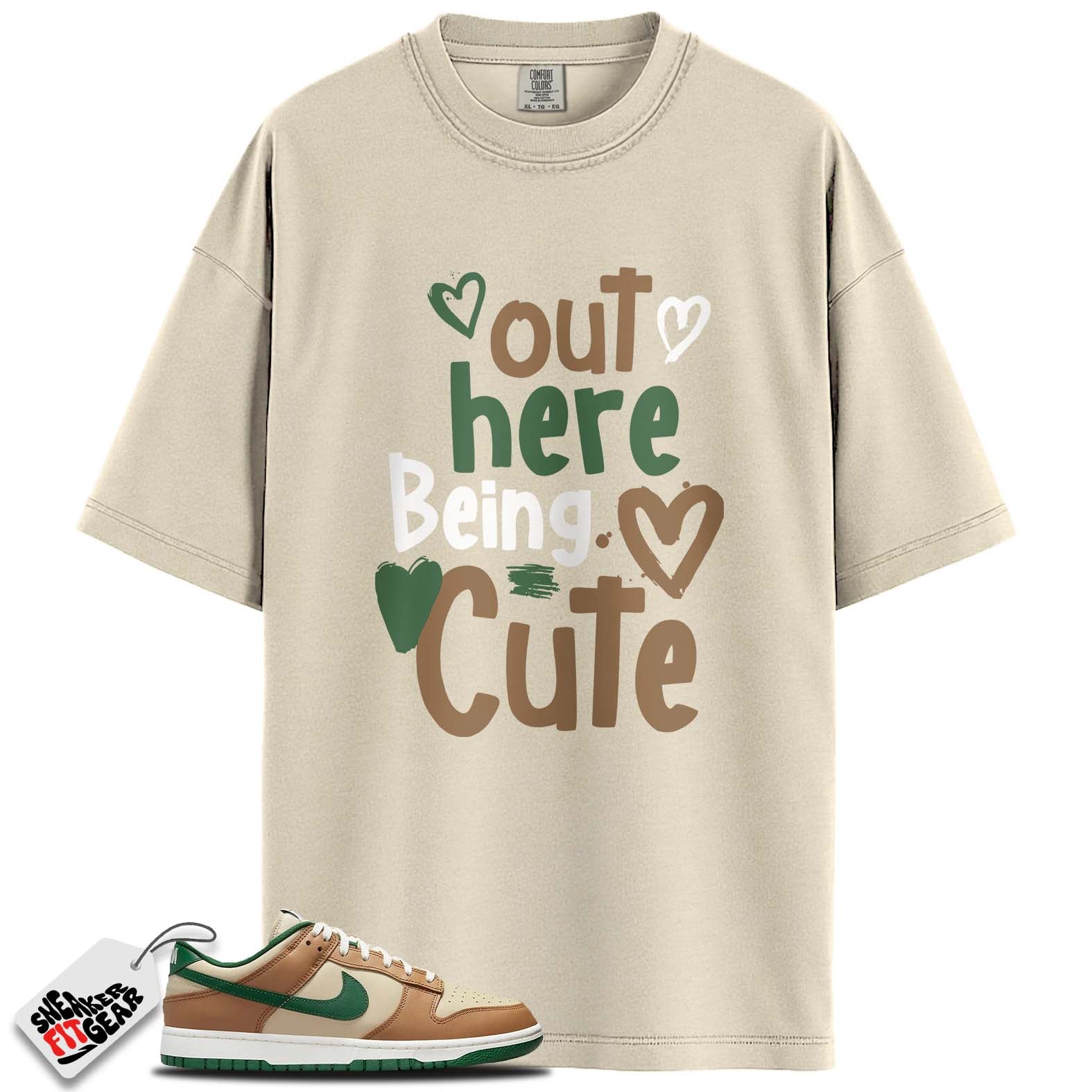 Dunk Low Retro Rattan Gorge Green Match Shirts, BEING CUTE To Match Dunk Low Retro Rattan Gorge Green