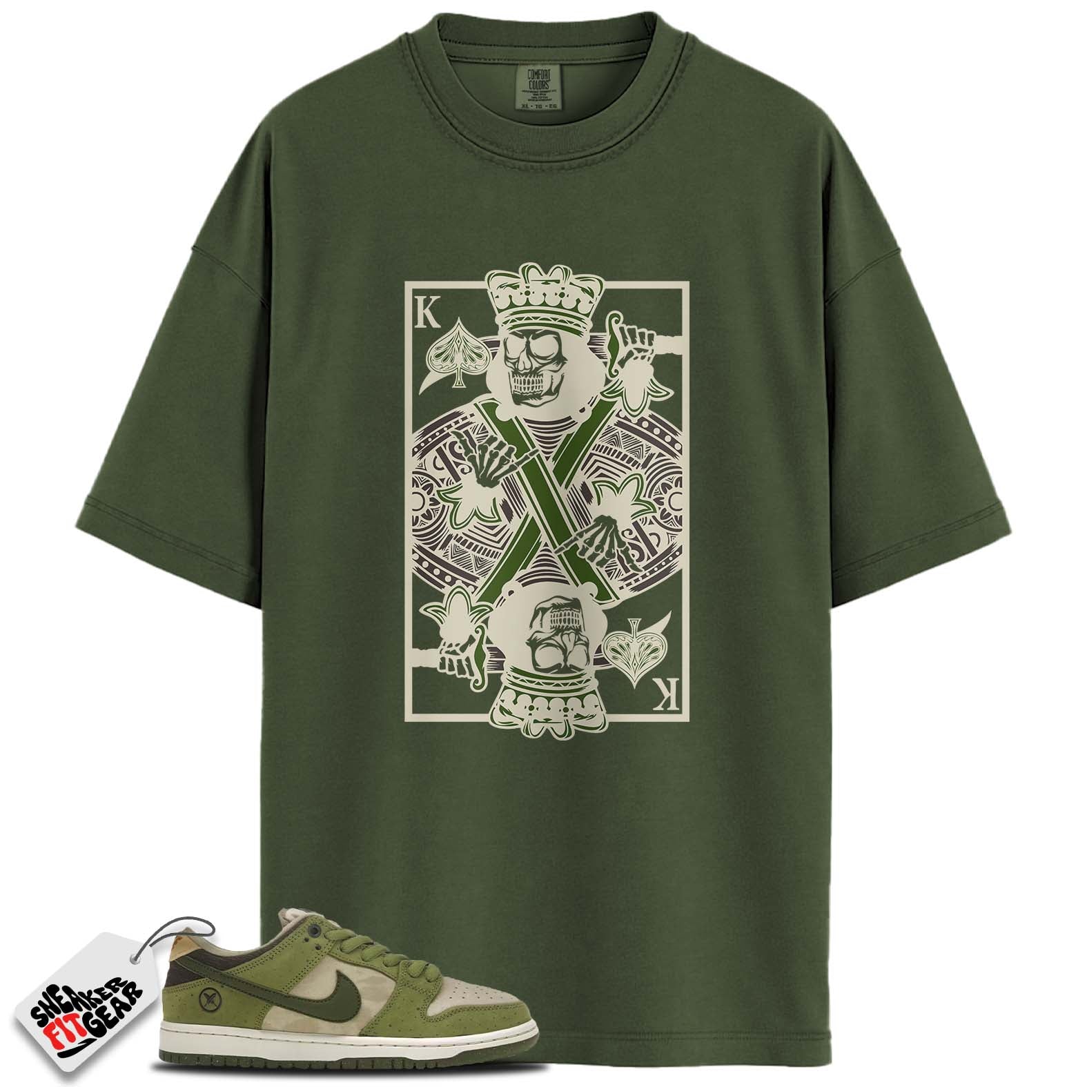 SB Dunk Low Yuto Horigome Matcha Match Shirts, KING OF HEARTS To Match SB Dunk Low Yuto Horigome Matcha