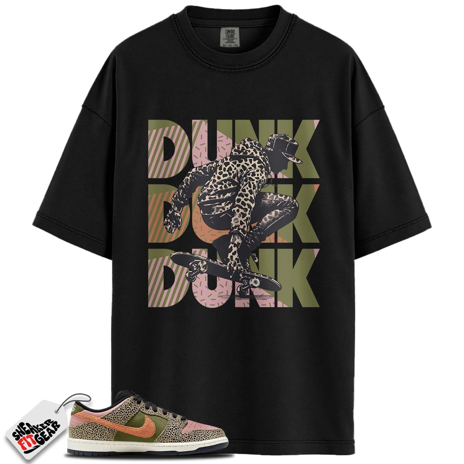 SB Dunk Low Arts-Rec Match Shirts, DUNK To Match SB Dunk Low Arts-Rec