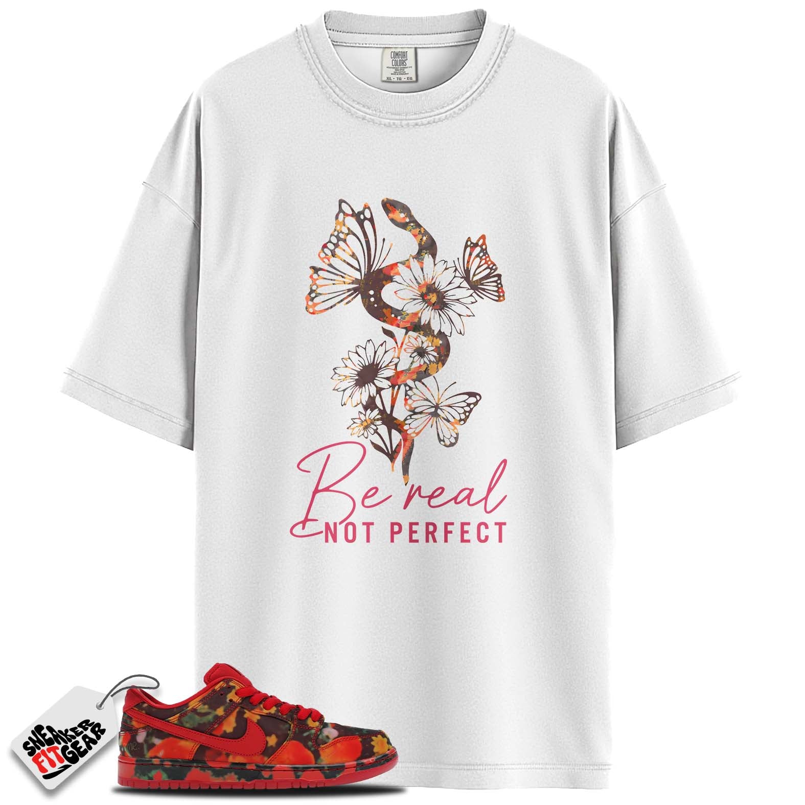 SB Dunk Low The Wizard of Oz Poppy Field Match Shirts, BE REAL  To Match SB Dunk Low The Wizard of Oz Poppy Field