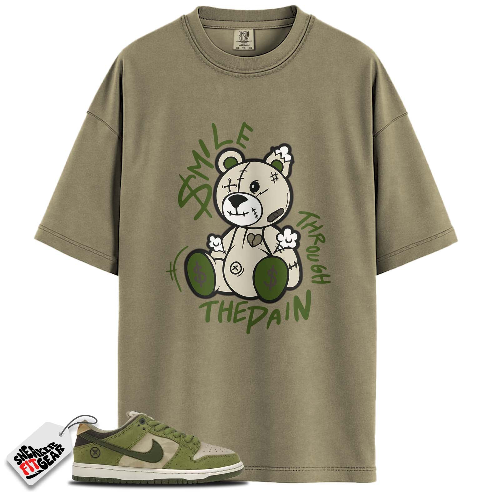 SB Dunk Low Yuto Horigome Matcha Match Shirts, SMILE To Match SB Dunk Low Yuto Horigome Matcha
