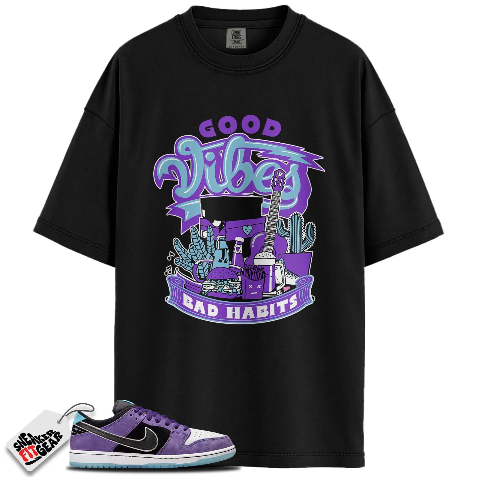 SB Dunk Low Hayley Wilson Match Shirts, BAD HABITS To Match SB Dunk Low Hayley Wilson Main image