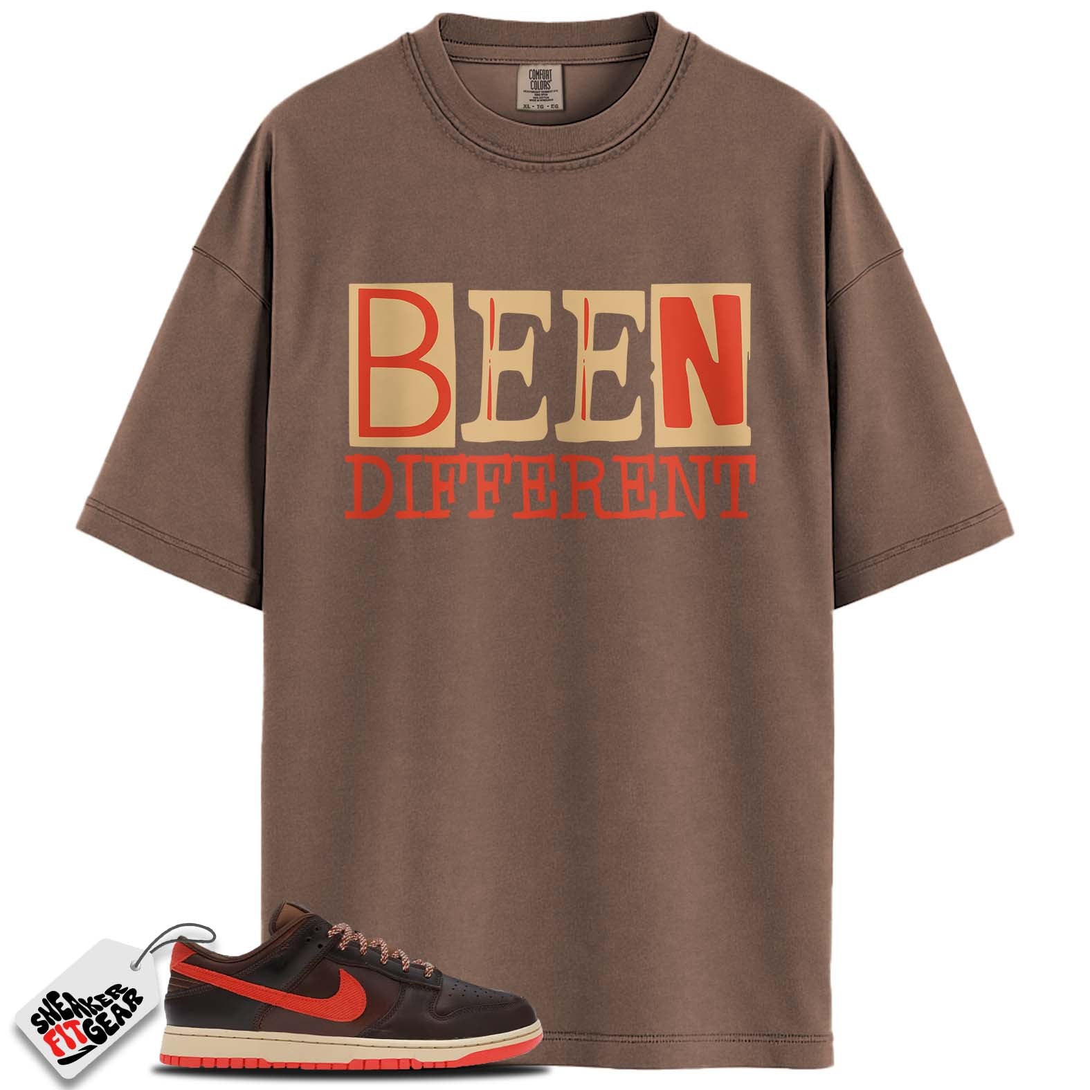 Dunk Low Retro Light British Tan Match Shirts, BEEN DIFFERENT To Match Dunk Low Retro Light British Tan Main image