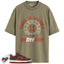 Dunk Low Mystic Red Cargo Khaki Match Shirts, TIME IS MONEY To Match Dunk Low Mystic Red Cargo Khaki