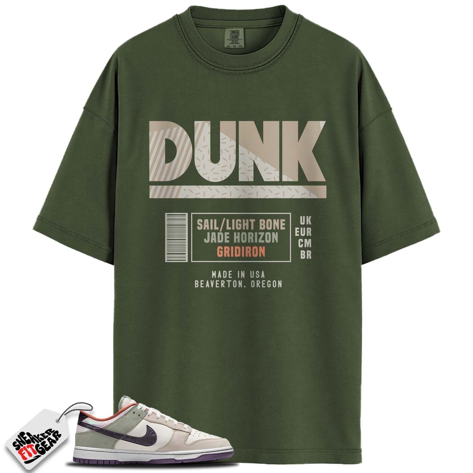 Dunk Low NOLA Match Shirts, DUNK To Match Dunk Low NOLA