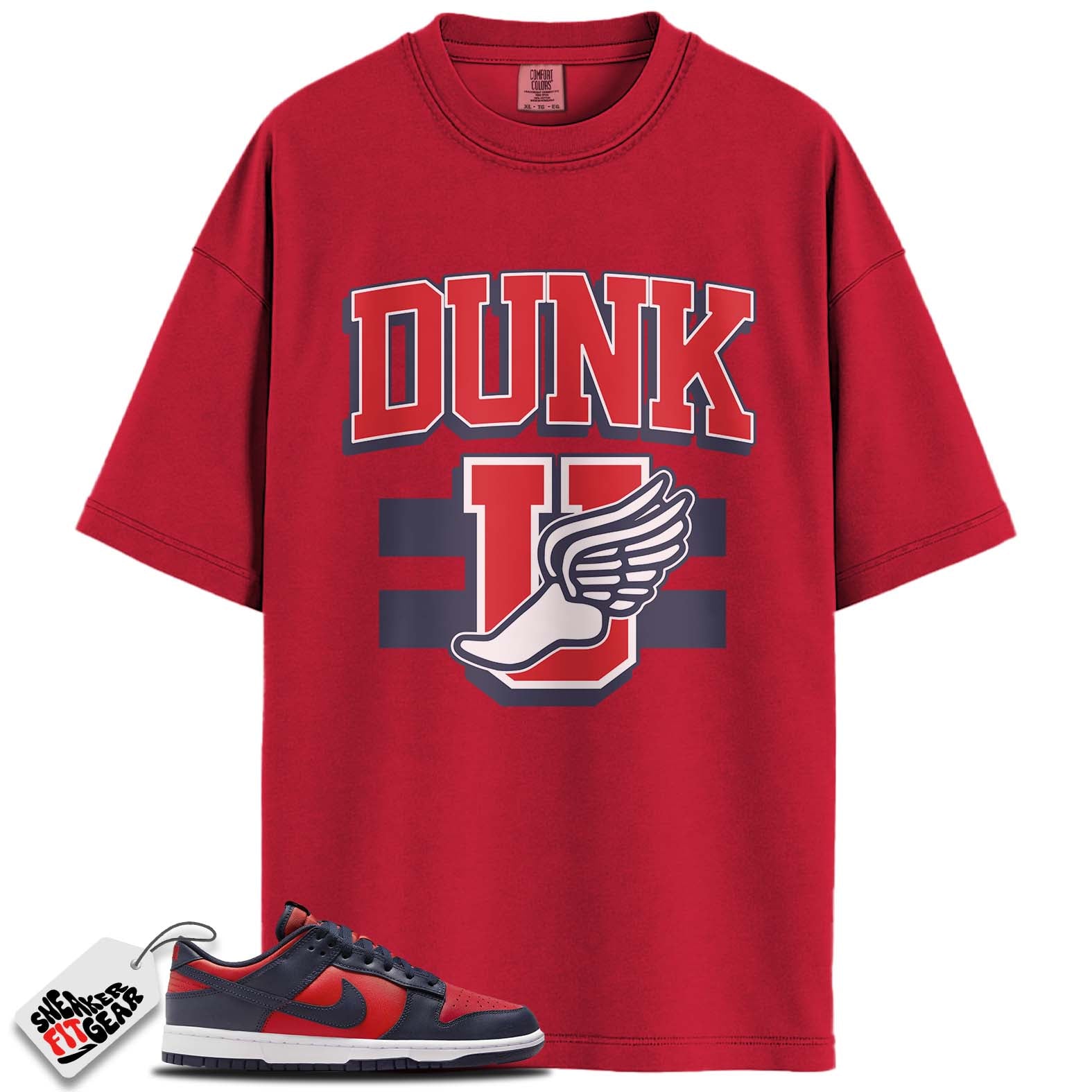 Dunk Low Retro SE CO.JP University Red Obsidian Match Shirts, DUNK To Match Dunk Low Retro SE CO.JP University Red Obsidian