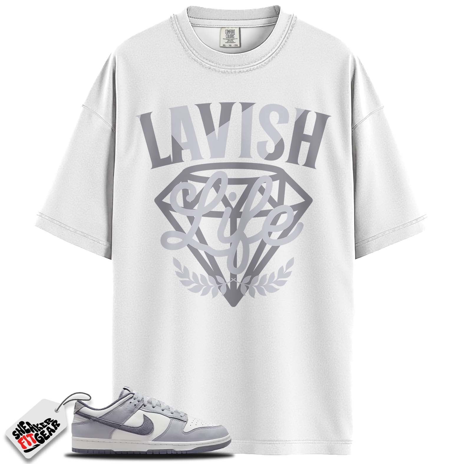 Dunk Low SE Light Carbon Match Shirts, LAVISH LIFE To Match Dunk Low SE Light Carbon Main image