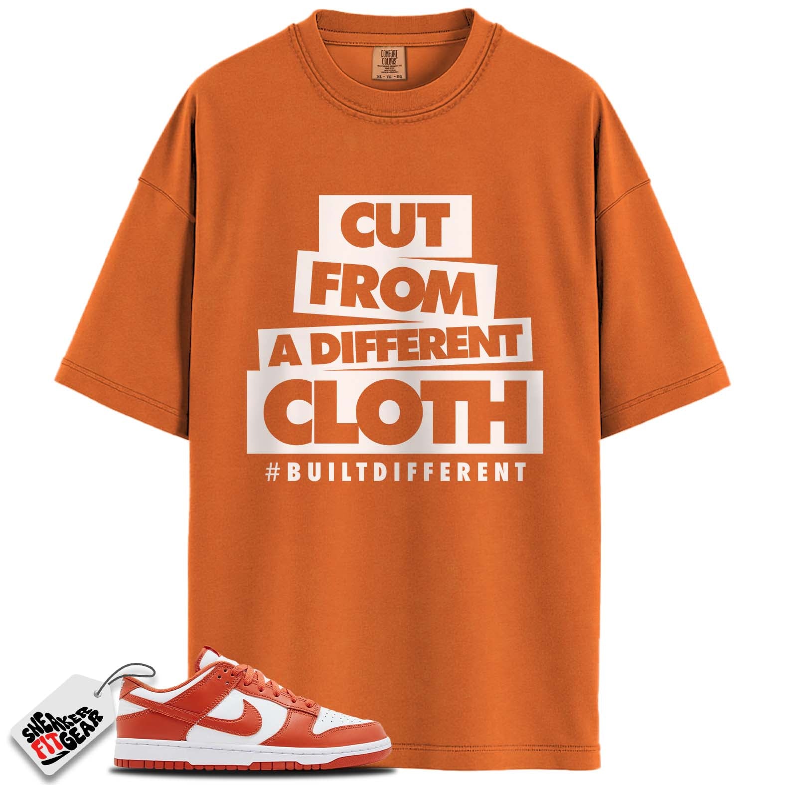 Dunk Low Retro Cosmic Clay Match Shirts, #BUILTDIFFERENT To Match Dunk Low Retro Cosmic Clay Main image