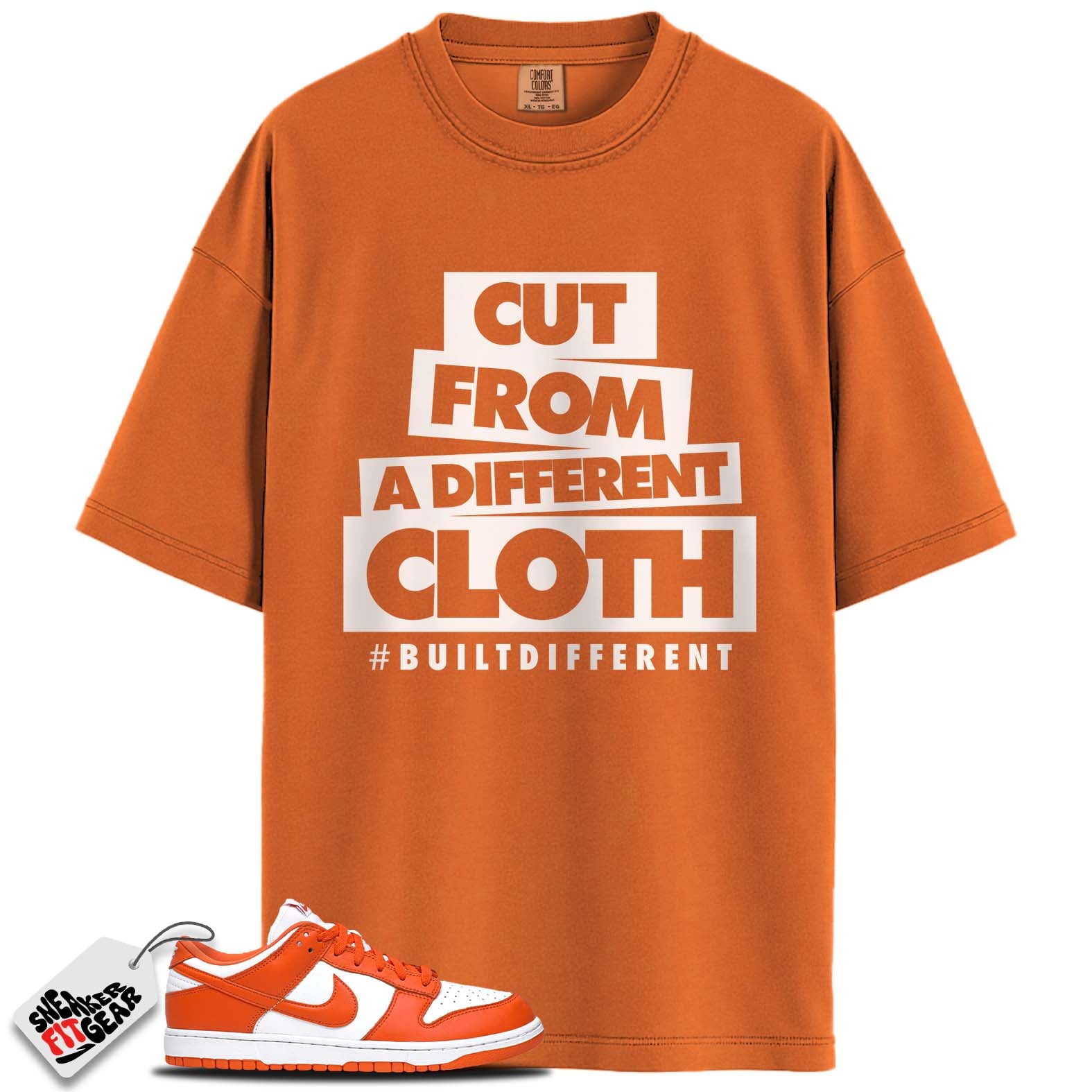 Dunk Low SP Syracuse Match Shirts, #BUILTDIFFERENT To Match Dunk Low SP Syracuse