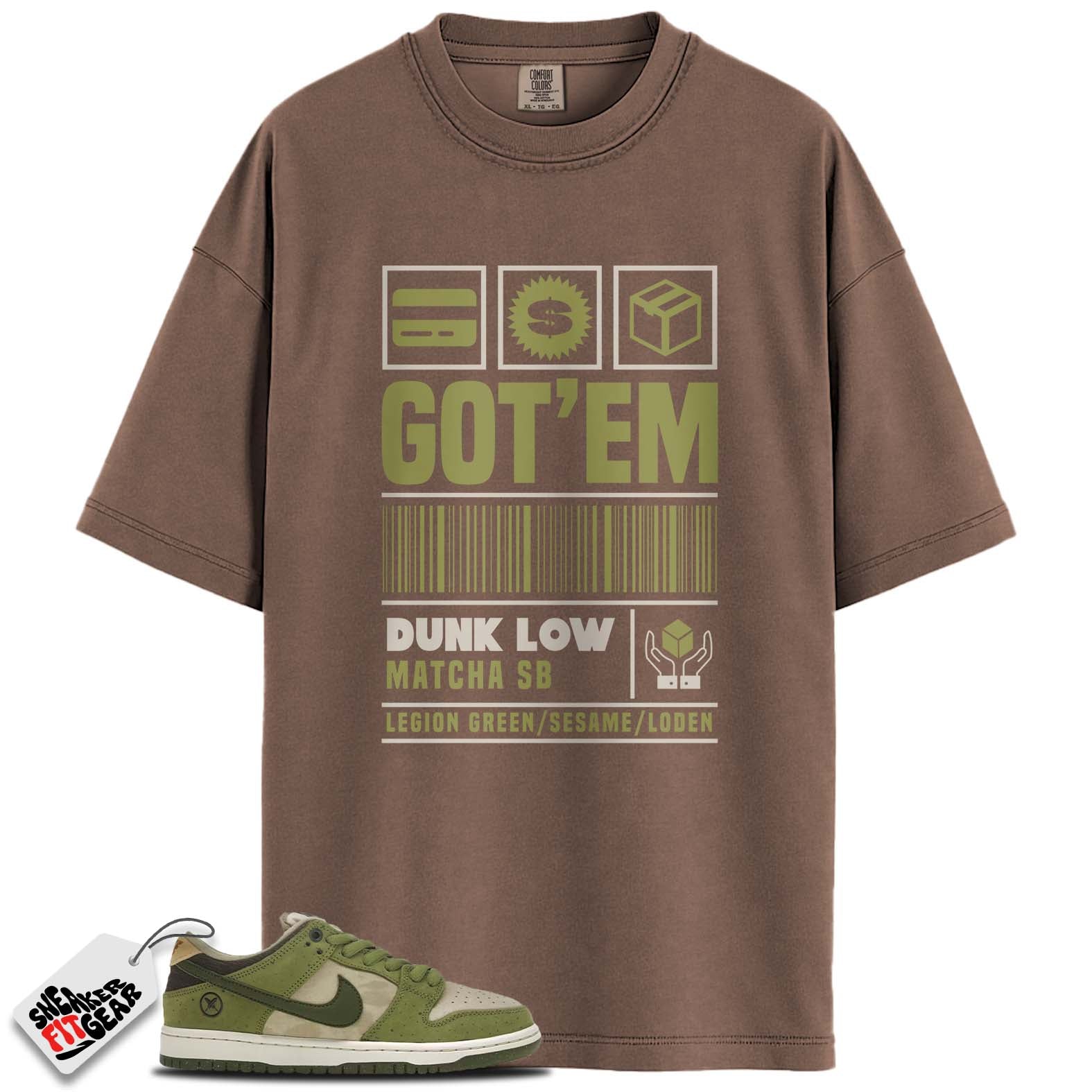 SB Dunk Low Yuto Horigome Matcha Match Shirts, GOT EM To Match SB Dunk Low Yuto Horigome Matcha