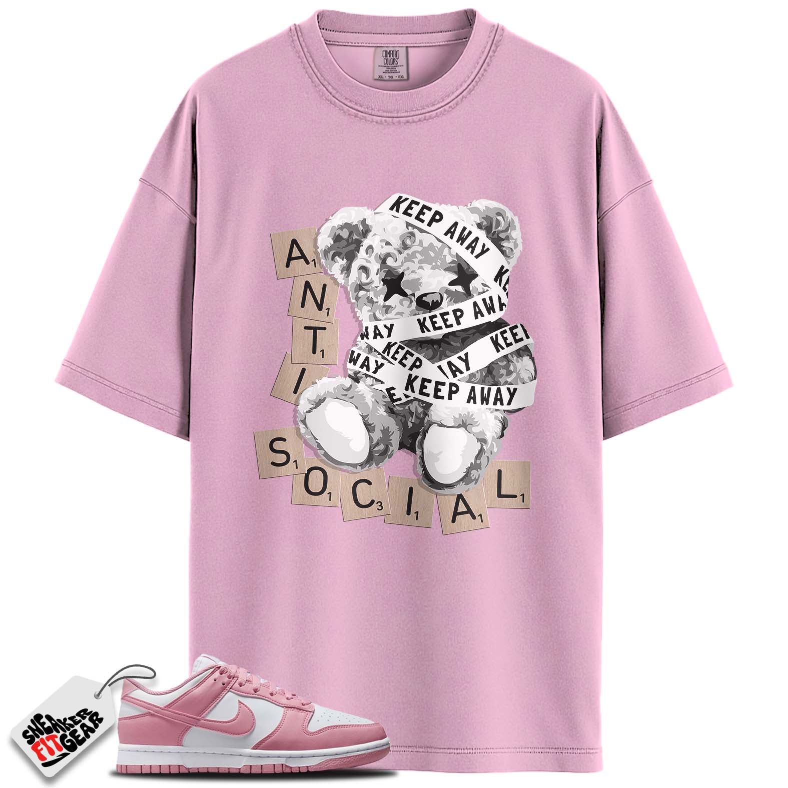 Dunk Low Next Nature Elemental Pink Match Shirts, ANTI SOCIAL To Match Dunk Low Next Nature Elemental Pink