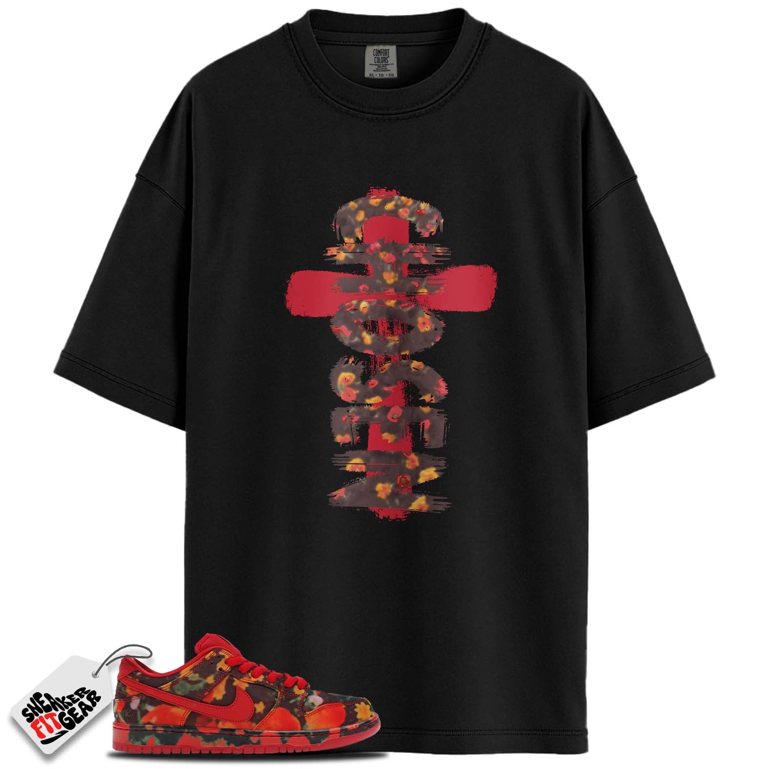 SB Dunk Low The Wizard of Oz Poppy Field Match Shirts, CHOSEN To Match SB Dunk Low The Wizard of Oz Poppy Field