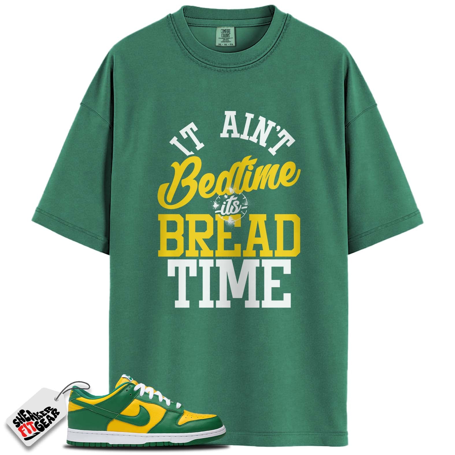 Dunk Low Brazil Match Shirts, BREAD TIME To Match Dunk Low Brazil