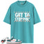 Dunk Low Snakeskin Washed Teal Bleached Coral Match Shirts, GETTA STEPPING To Match Dunk Low Snakeskin Washed Teal Bleached Coral