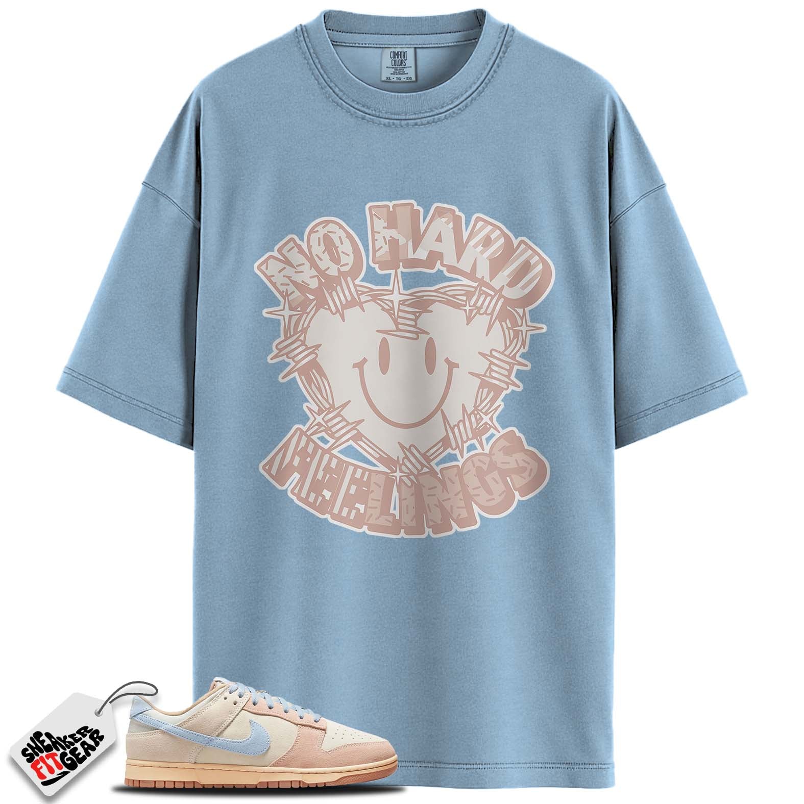 Dunk Low Sanddrift Light Armory Blue Match Shirts, NO HARD FEELINGS To Match Dunk Low Sanddrift Light Armory Blue