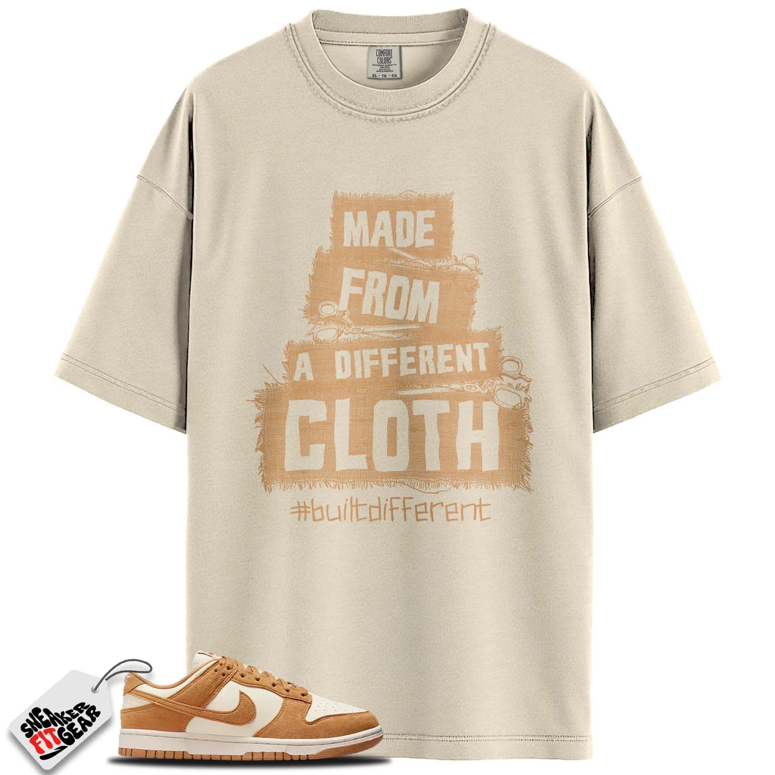 Dunk Low Next Nature Flax Coconut Milk Match Shirts, #BUILTDIFFERENT To Match Dunk Low Next Nature Flax Coconut Milk Main image