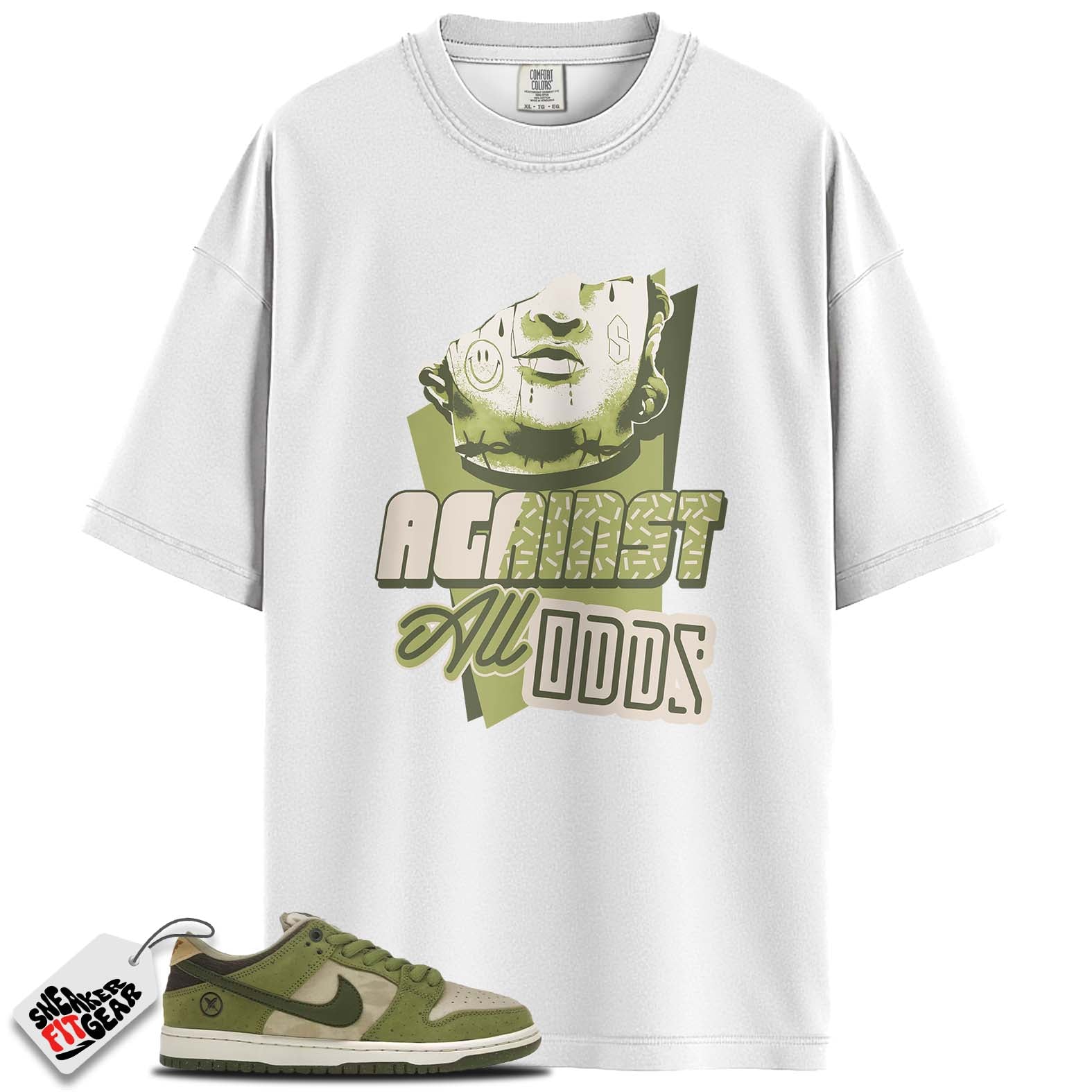 SB Dunk Low Yuto Horigome Matcha Match Shirts, AGAINST To Match SB Dunk Low Yuto Horigome Matcha
