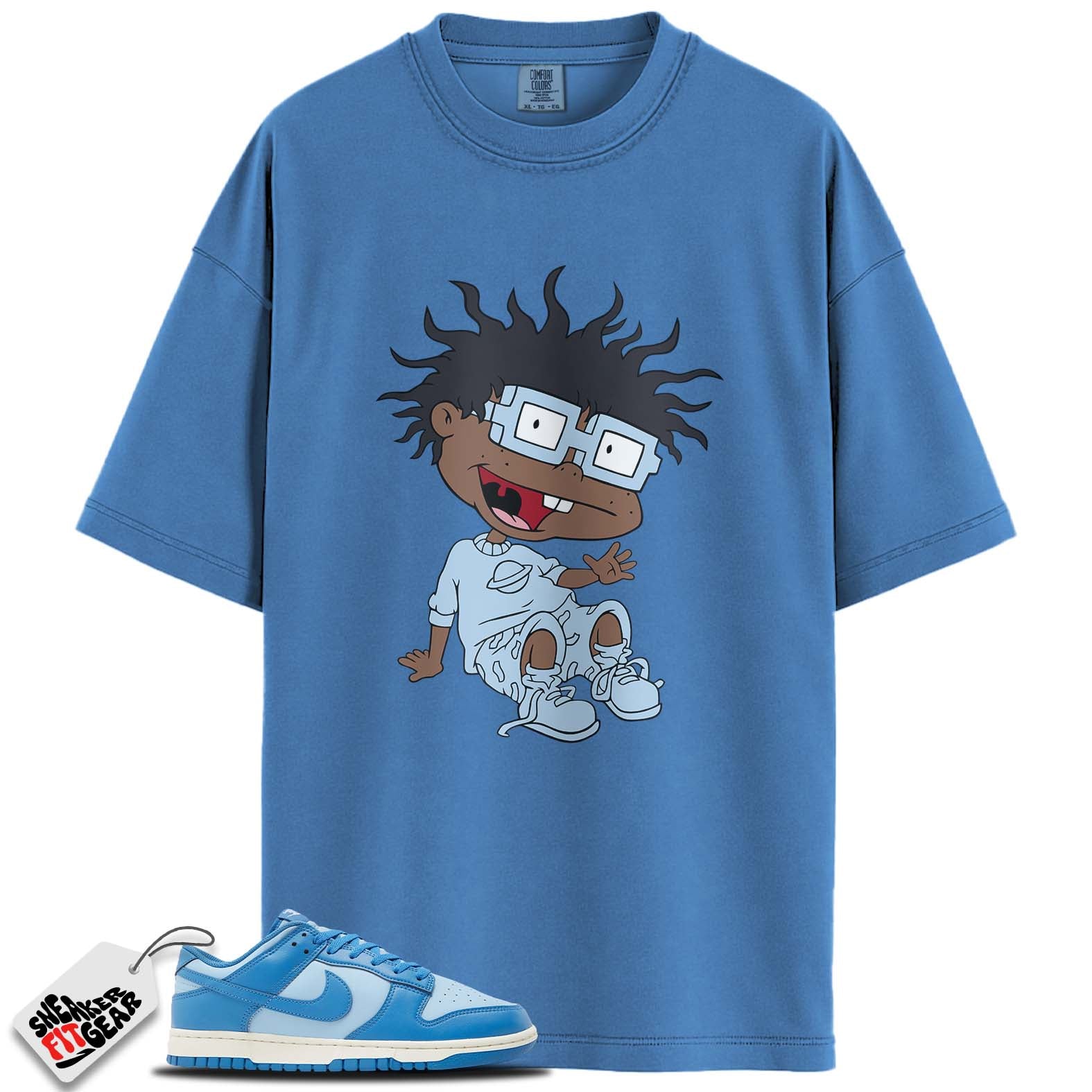 Dunk Low Psychic Blue Match Shirts, GLASSES GUY To Match Dunk Low Psychic Blue Main image