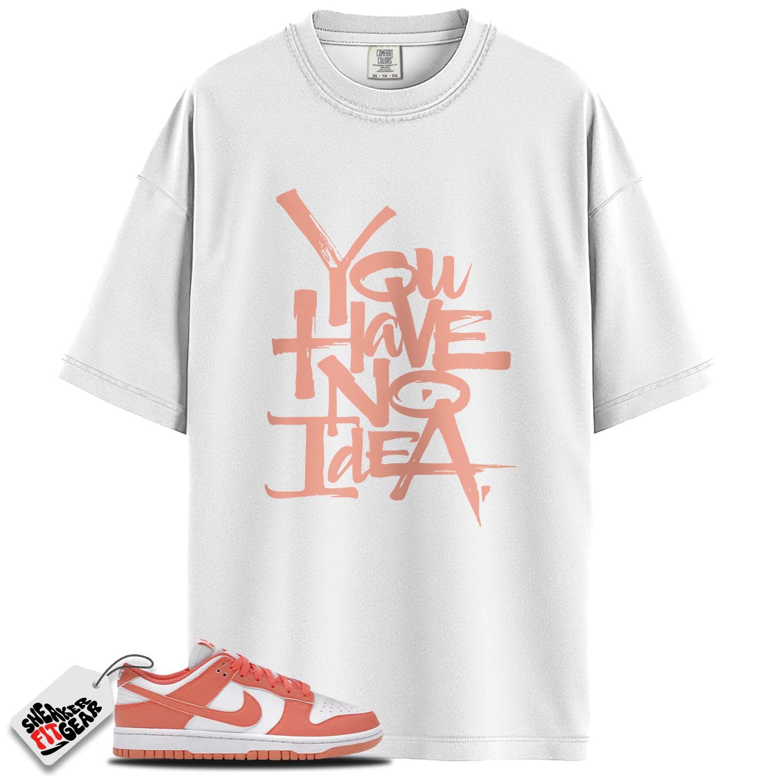 Dunk Low Light Wild Mango Match Shirts, NO IDEA To Match Dunk Low Light Wild Mango