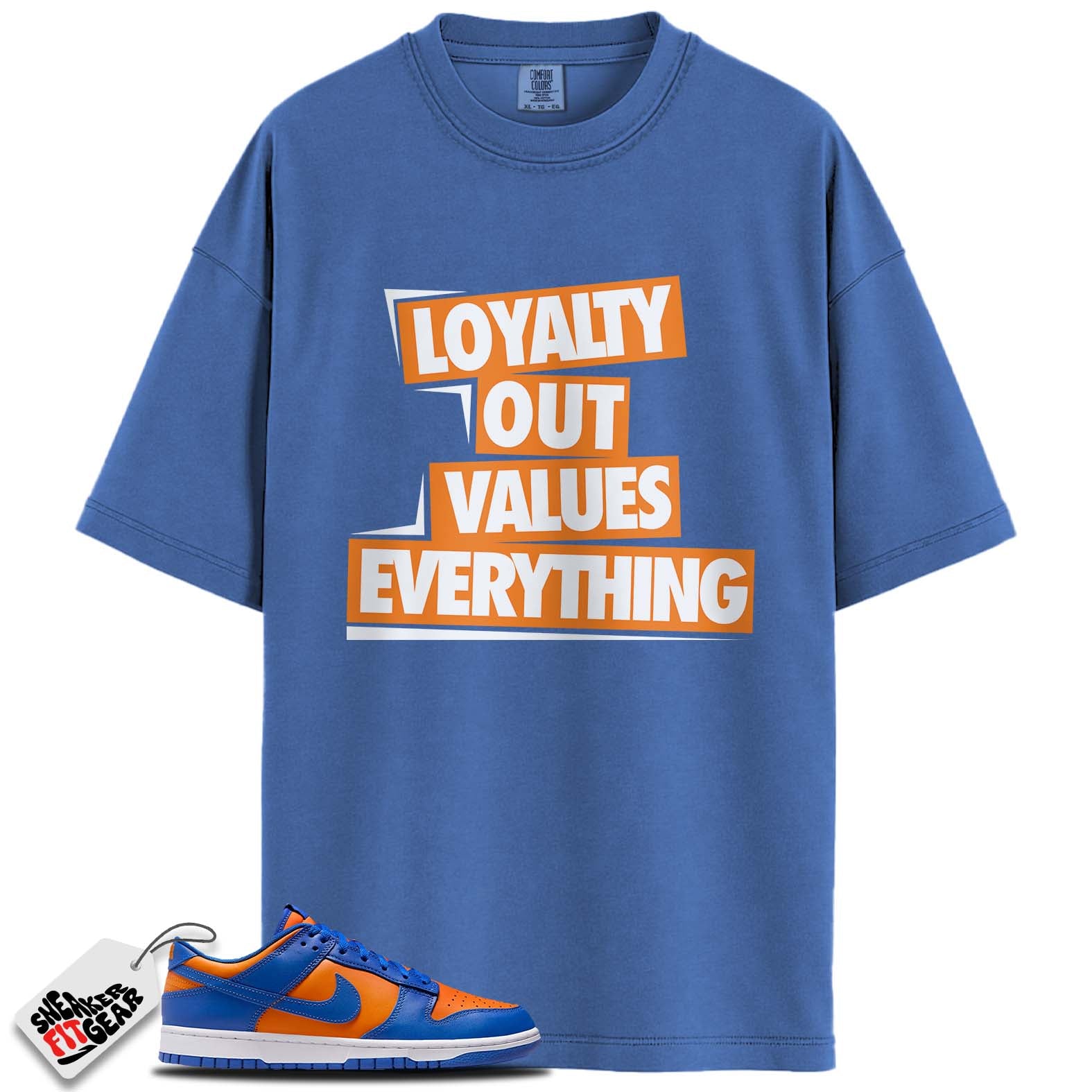 Dunk Low Knicks Match Shirts, EVERYTHING To Match Dunk Low Knicks