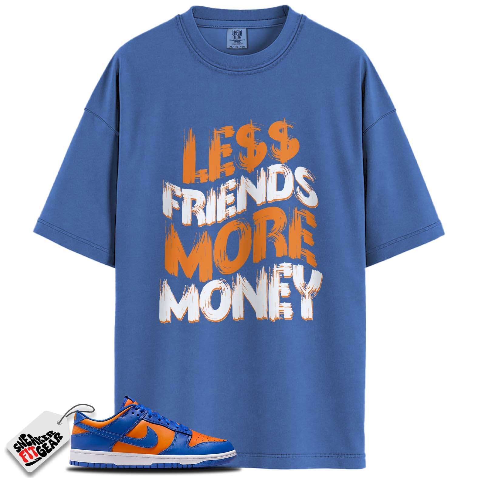 Dunk Low Knicks Match Shirts, MORE MONEY To Match Dunk Low Knicks Main image