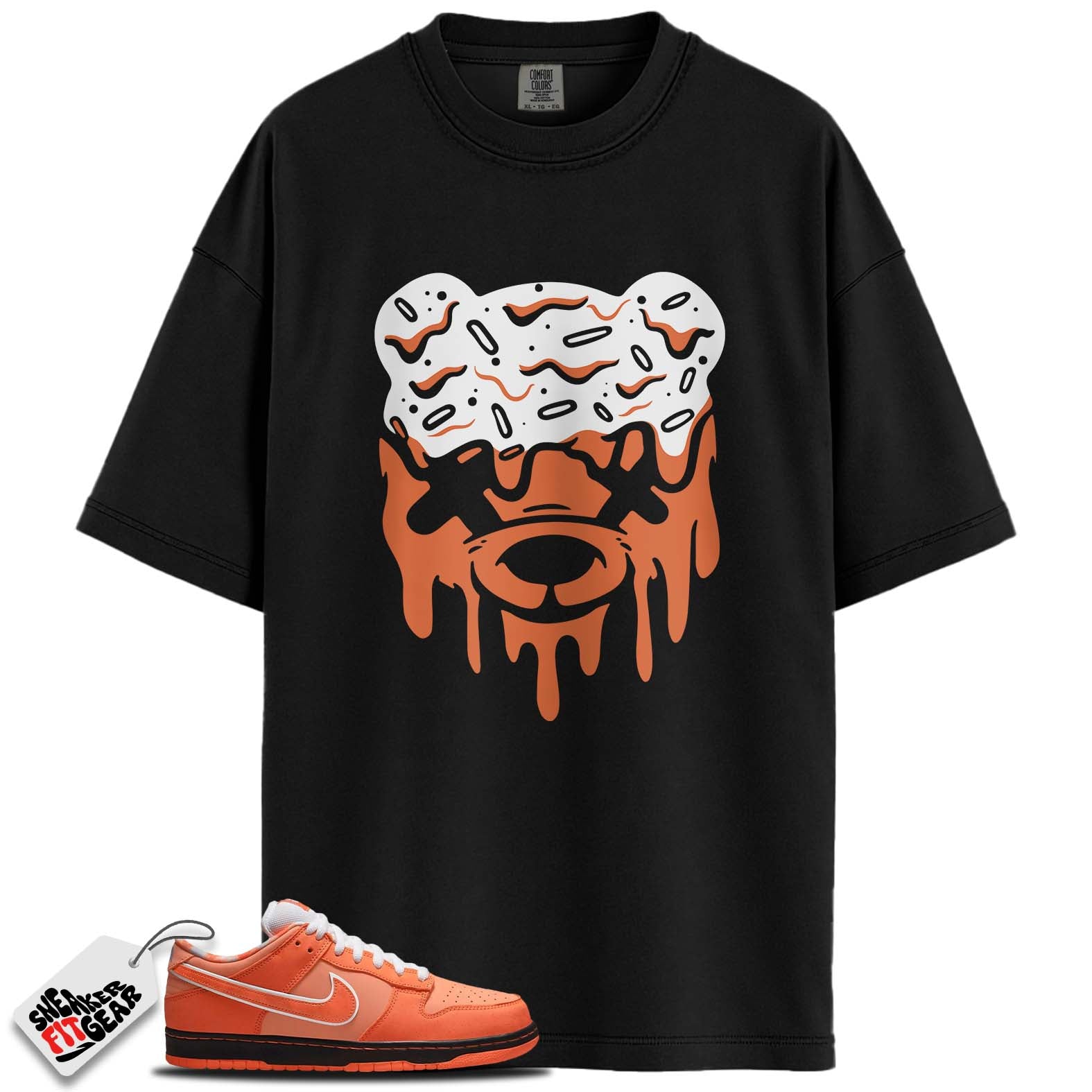 SB Dunk Low Concepts Orange Lobster Match Shirts, BAD CHEESE To Match SB Dunk Low Concepts Orange Lobster