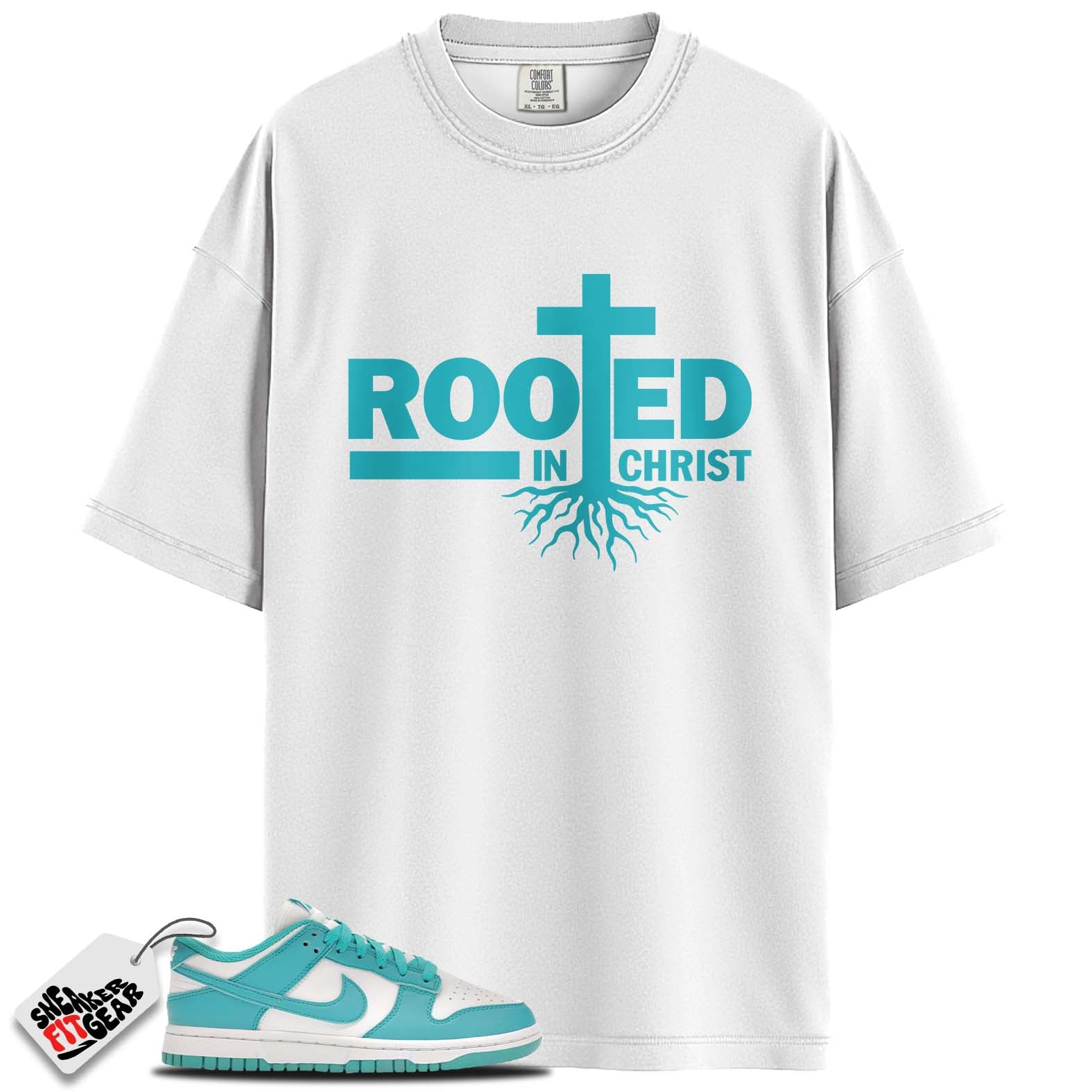 Dunk Low Next Nature Dusty Cactus Match Shirts, ROOTED To Match Dunk Low Next Nature Dusty Cactus Main image