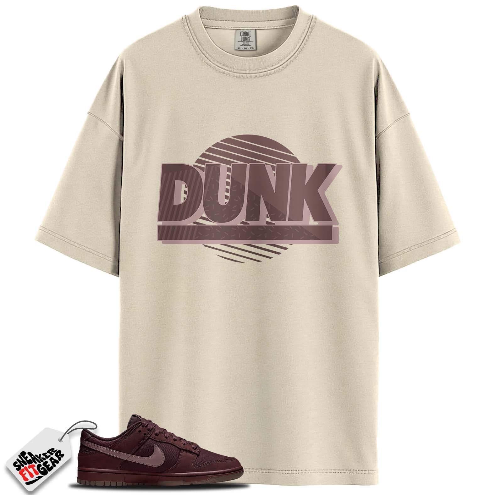 Dunk Low Premium Burgundy Crush Match Shirts, DUNK To Match Dunk Low Premium Burgundy Crush Main image