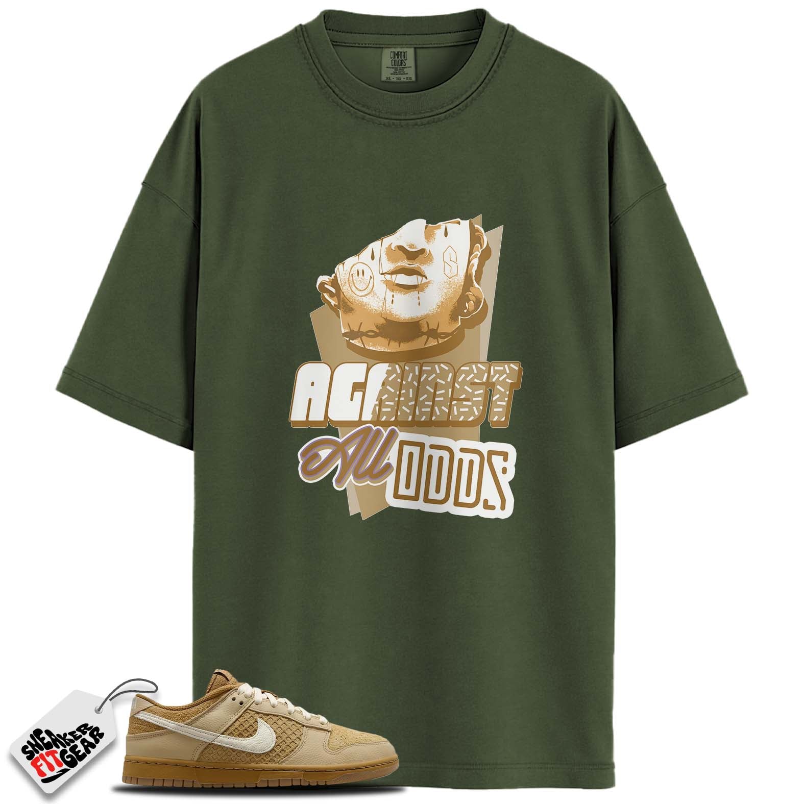 Dunk Low Waffle Match Shirts, AGAINST To Match Dunk Low Waffle