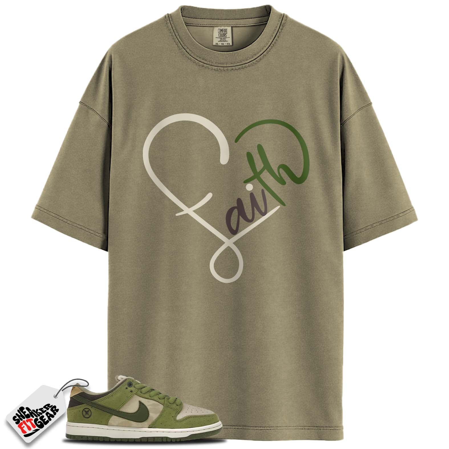 SB Dunk Low Yuto Horigome Matcha Match Shirts, FAITH To Match SB Dunk Low Yuto Horigome Matcha