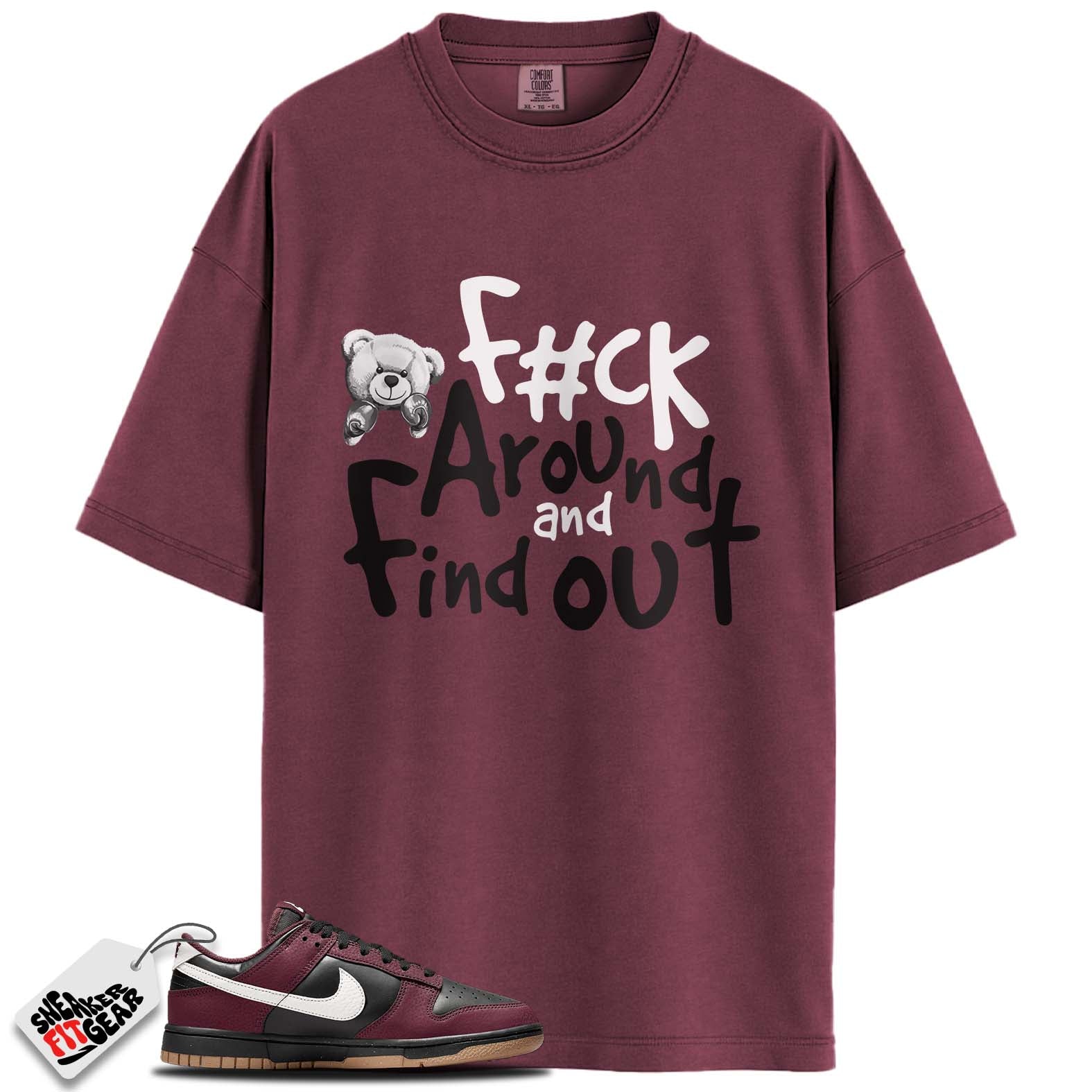 Dunk Low Next Nature Burgundy Crush Black Match Shirts, FIND OUT To Match Dunk Low Next Nature Burgundy Crush Black