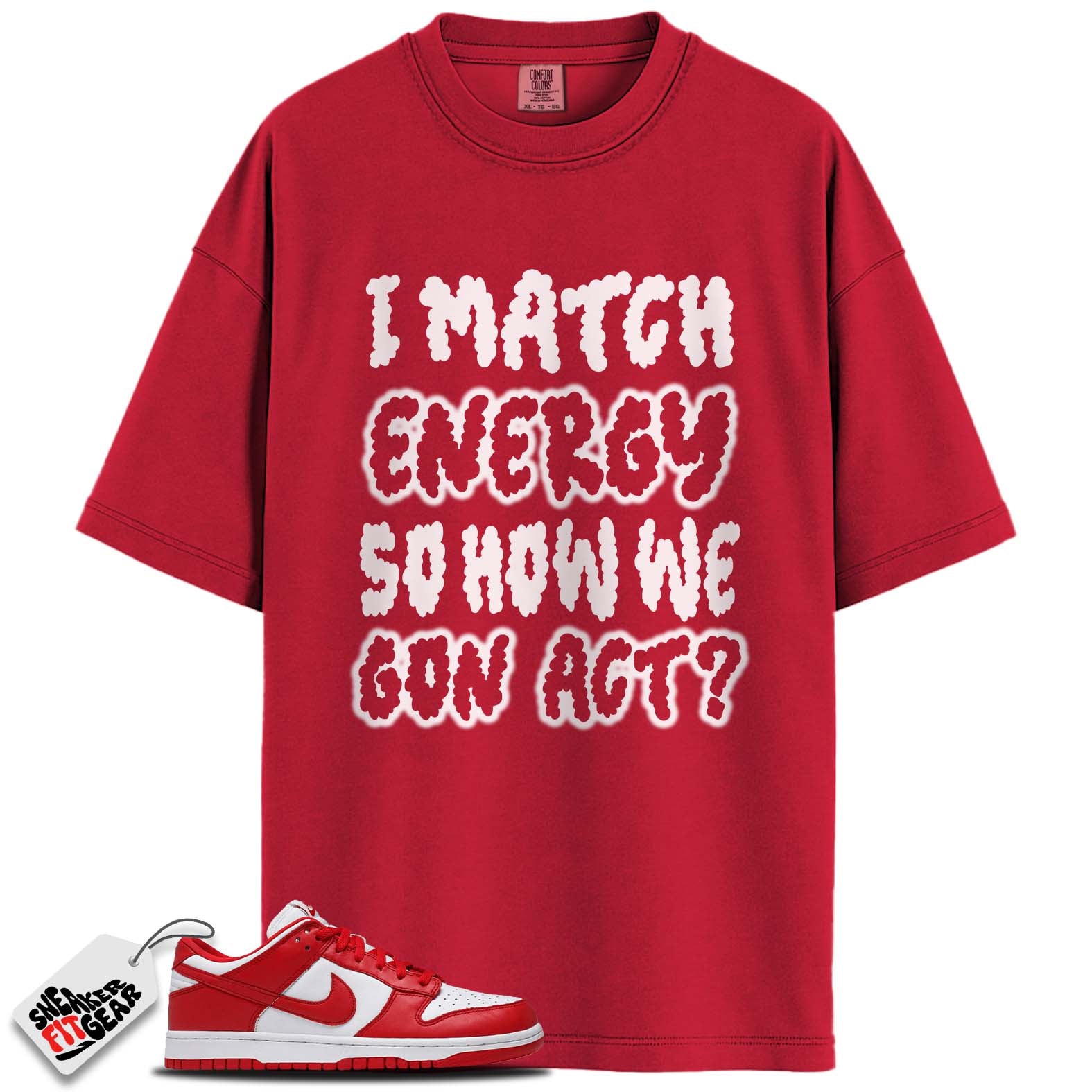 Dunk Low SP St. John's Match Shirts, I MATCH ENERGY To Match Dunk Low SP St. John's