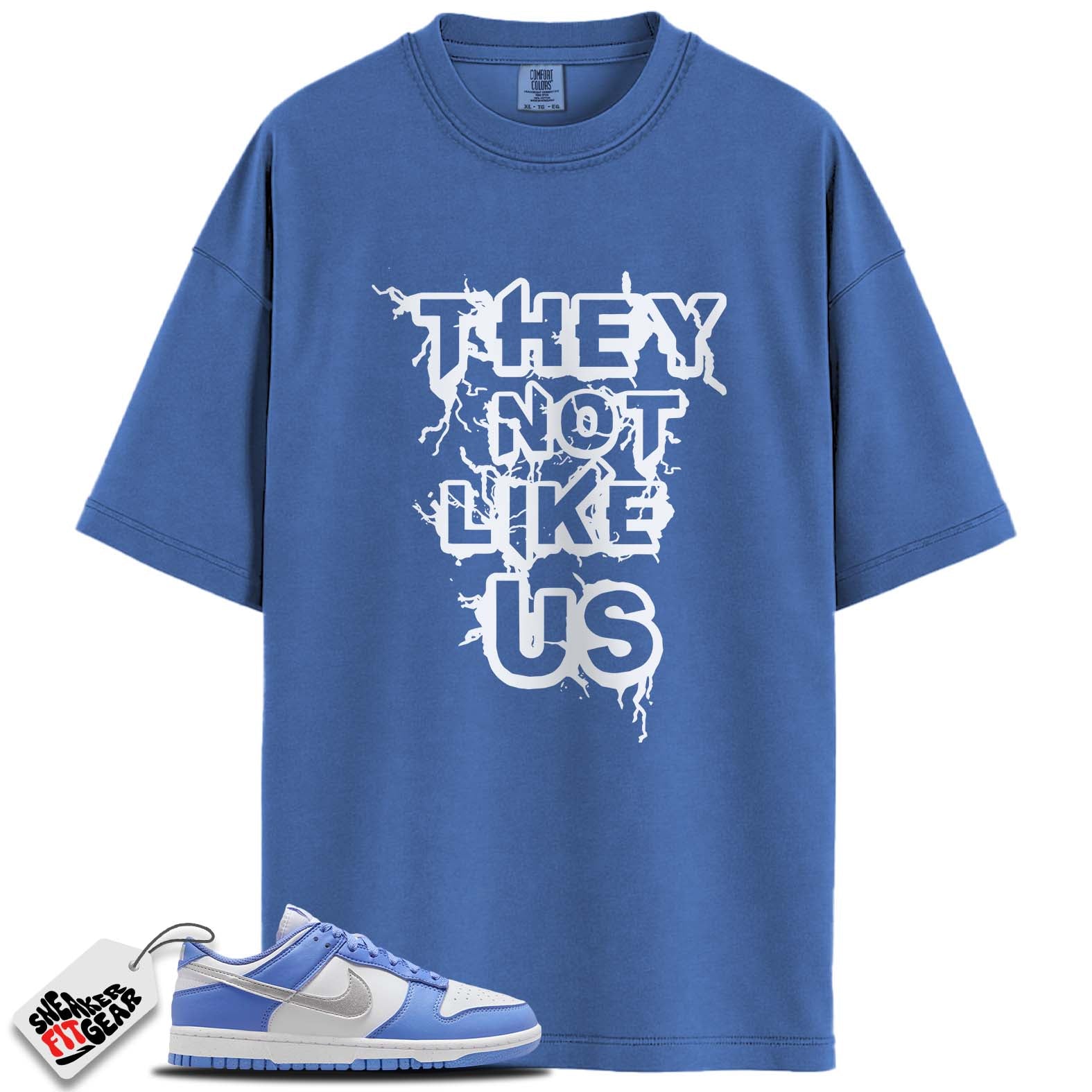 Dunk Low Royal Pulse Match Shirts, THEY NOT LIKE US To Match Dunk Low Royal Pulse