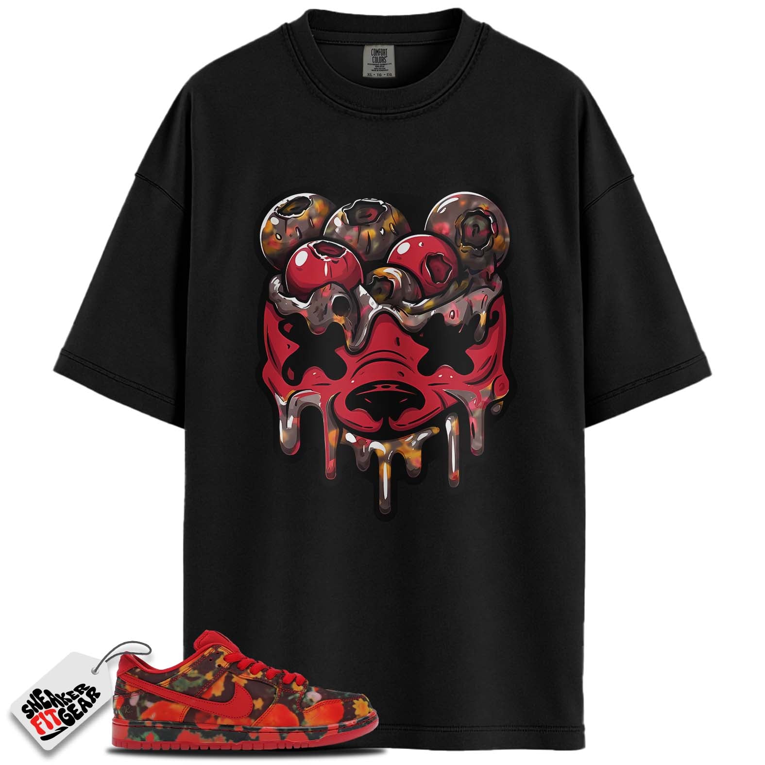 SB Dunk Low The Wizard of Oz Poppy Field Match Shirts, BAD CHEESE To Match SB Dunk Low The Wizard of Oz Poppy Field Main image