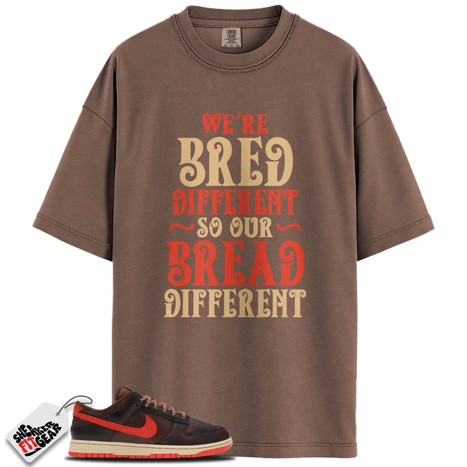 Dunk Low Retro Light British Tan Match Shirts, BREAD DIFFERENT To Match Dunk Low Retro Light British Tan
