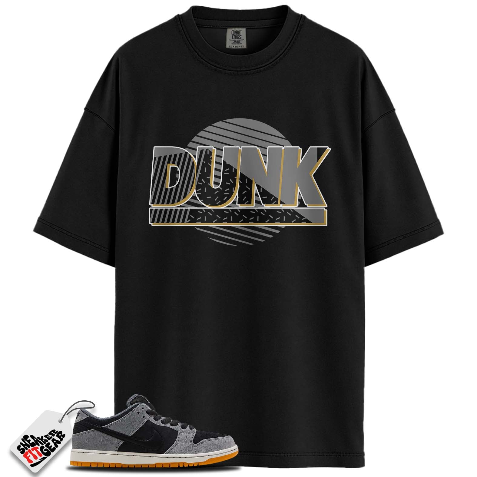 SB Dunk Low Dark Smoke Grey Match Shirts, DUNK To Match SB Dunk Low Dark Smoke Grey