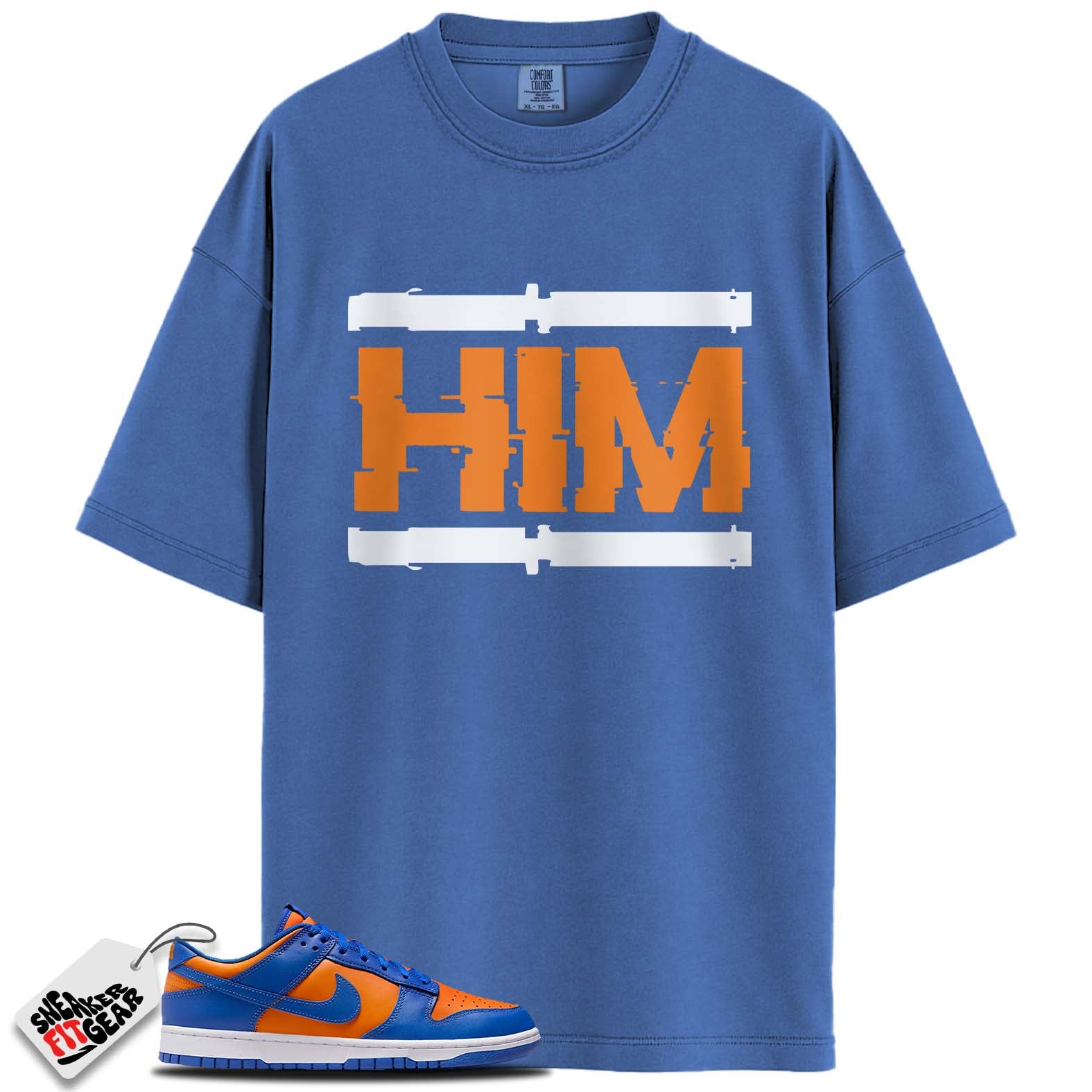 Dunk Low Knicks Match Shirts, HIM To Match Dunk Low Knicks
