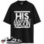 Dunk Low Retro White Black Panda Match Shirts, HIS QUEEN To Match Dunk Low Retro White Black Panda