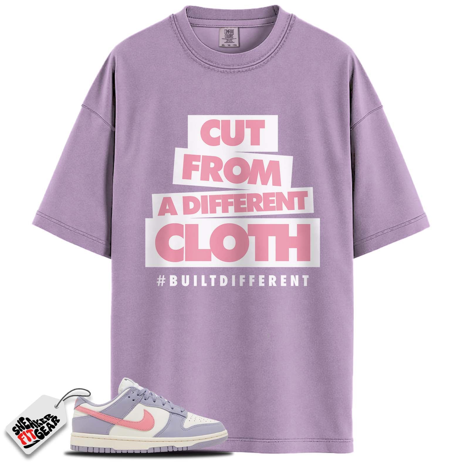 Dunk Low Indigo Haze Match Shirts, #BUILTDIFFERENT To Match Dunk Low Indigo Haze
