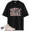 Dunk High 1985 Arctic Orange Match Shirts, HUSTLE BROKE To Match Dunk High 1985 Arctic Orange