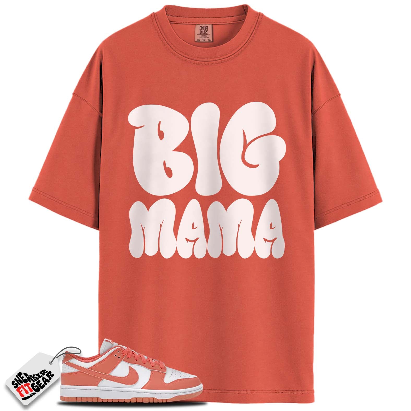 Dunk Low Light Wild Mango Match Shirts, BIG MAMA To Match Dunk Low Light Wild Mango